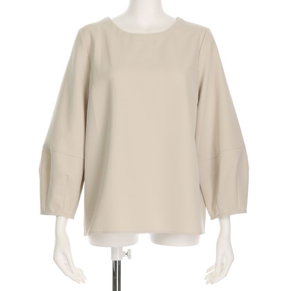 バックスタイルベルトデザインブラウス