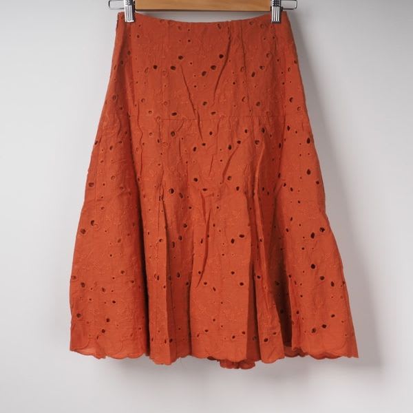 スカラップレースフレアスカート