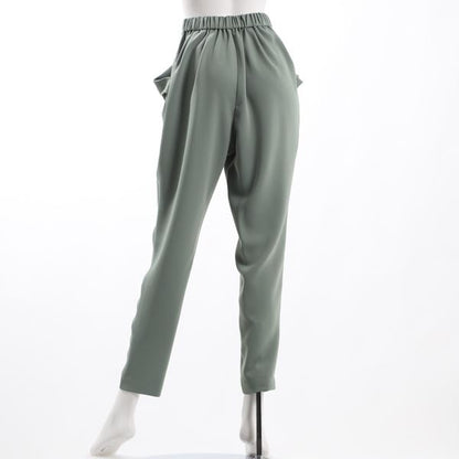 裾プリーツボートネックカットソー