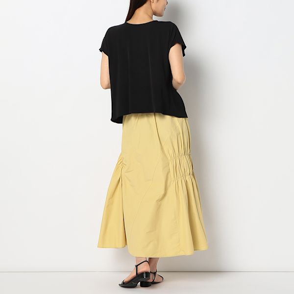 バックドレープカシュクールブラウス