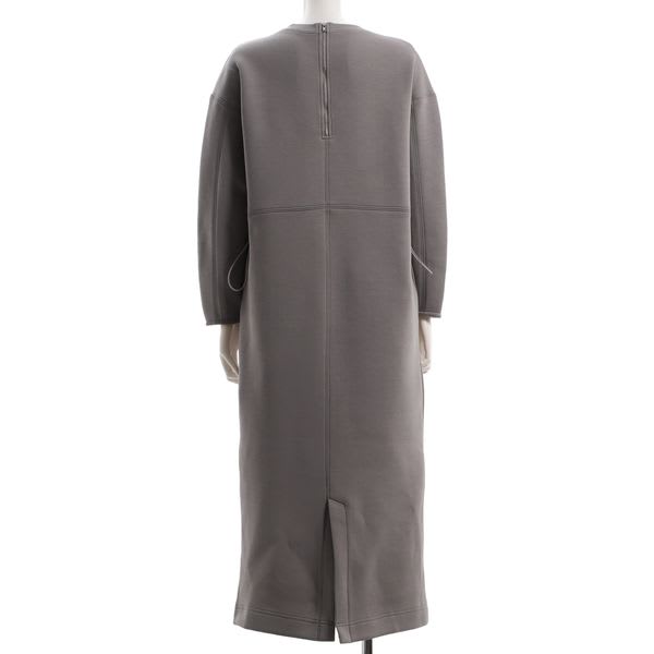 バックスリットステッチワークワンピース