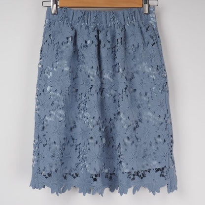 クロシェレースタイトスカート