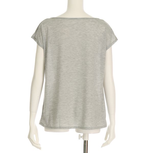 ドレープネックカットソー