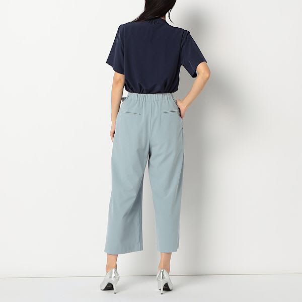ウエストベルトワイドパンツ