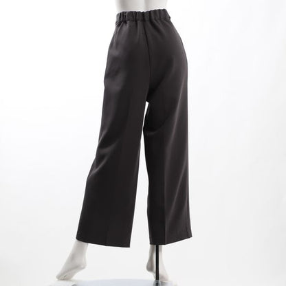 サイドメタルボタンワイドパンツ