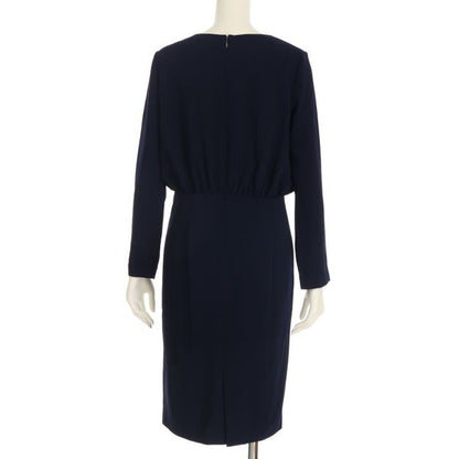 ウエスト切り替えデザインIラインワンピース