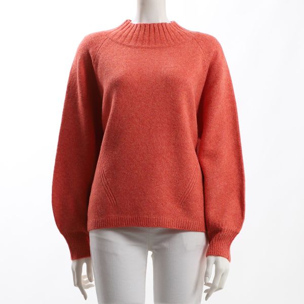 ウォッシャブルラグランスリーブニット