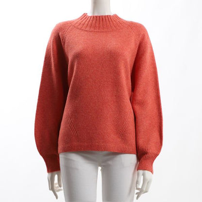 ウォッシャブルラグランスリーブニット