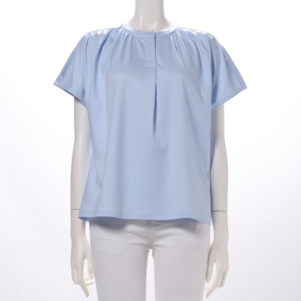 ギャザー付きカットソー