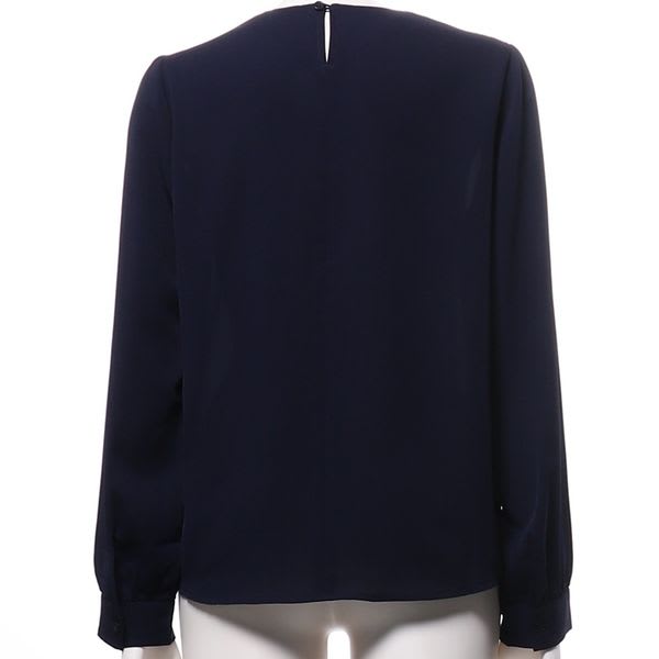 ボックスプリーツデザインブラウス