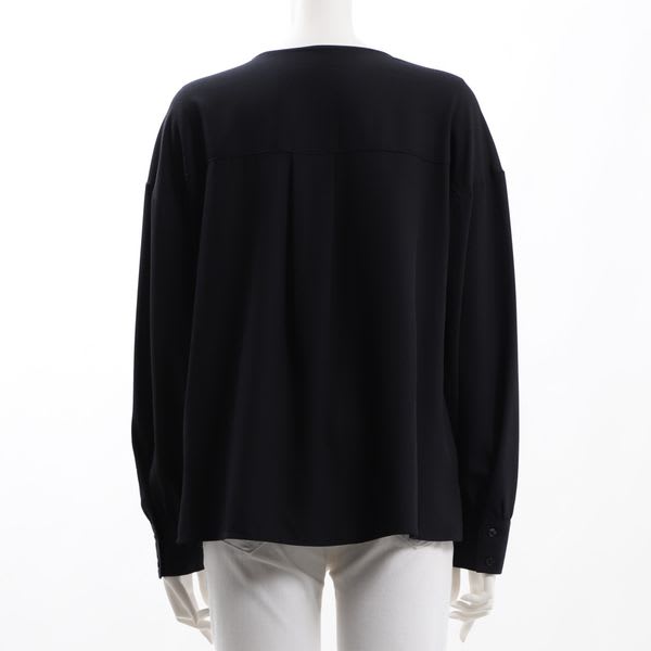 アウトポケットブラウス