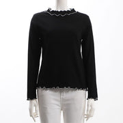 メロウ加工リブカットソー