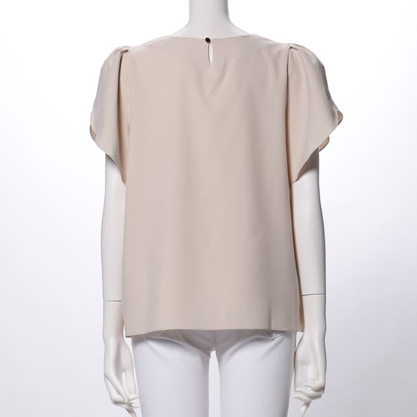 ペタルスリーブブラウス