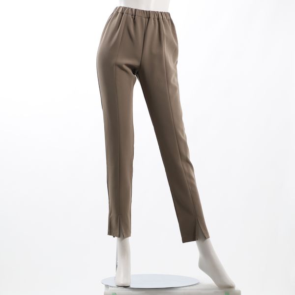 フロントスリットテーパードパンツ