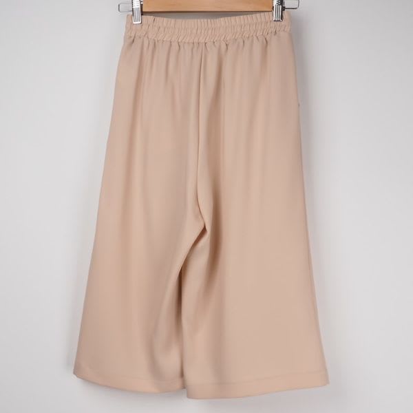 ウエストゴム仕様ワイドパンツ