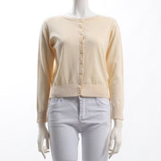 パールボタンカーディガン