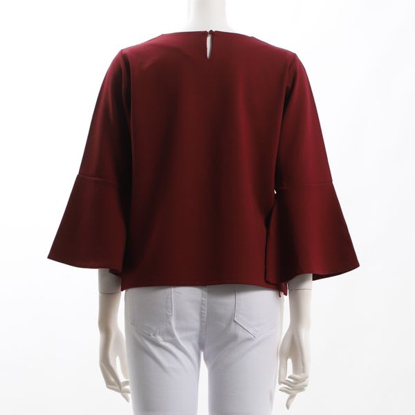 フレアスリーブカットソー