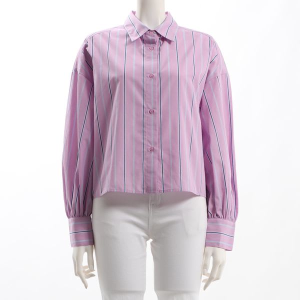 ストライプブラウス