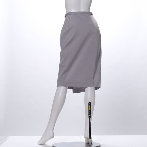 アシメスリットラップ風タイトスカート