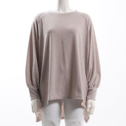 ゆったりシルエットバックテールカットソー