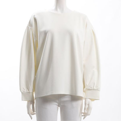 シンプルデザインドロップショルダーカットソー