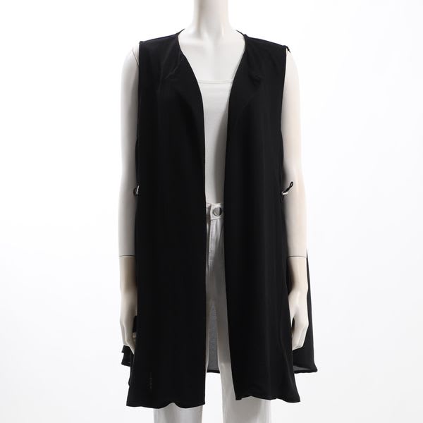 異素材切り替えデザインジレ