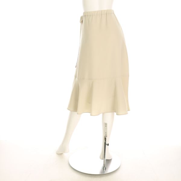 ヴィンテージリネンライクラップ風スカート