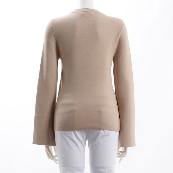 フレアスリーブニット