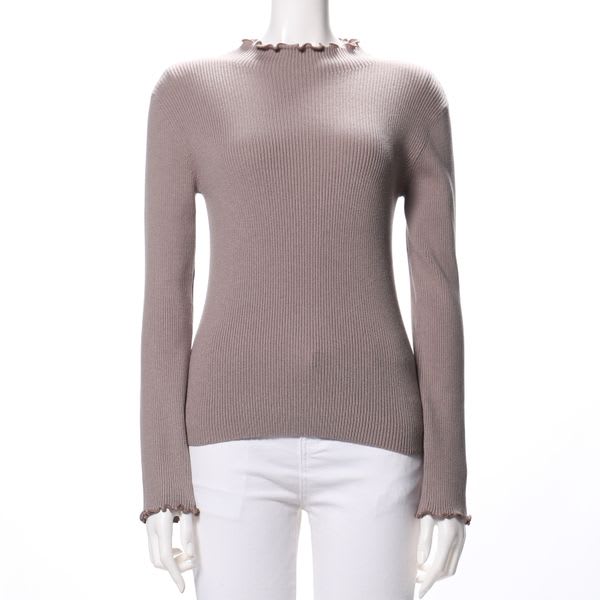 メロー加工リブニット