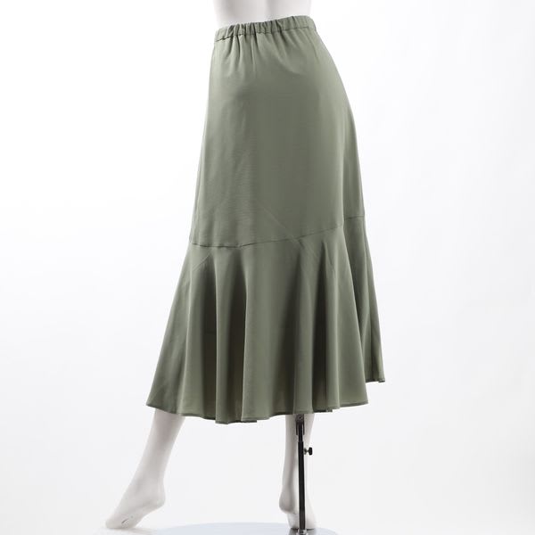 切替フレアスカート