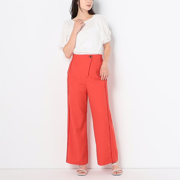 ギャザースリーブカットソー