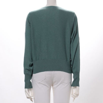 ドルマンスリーブニット