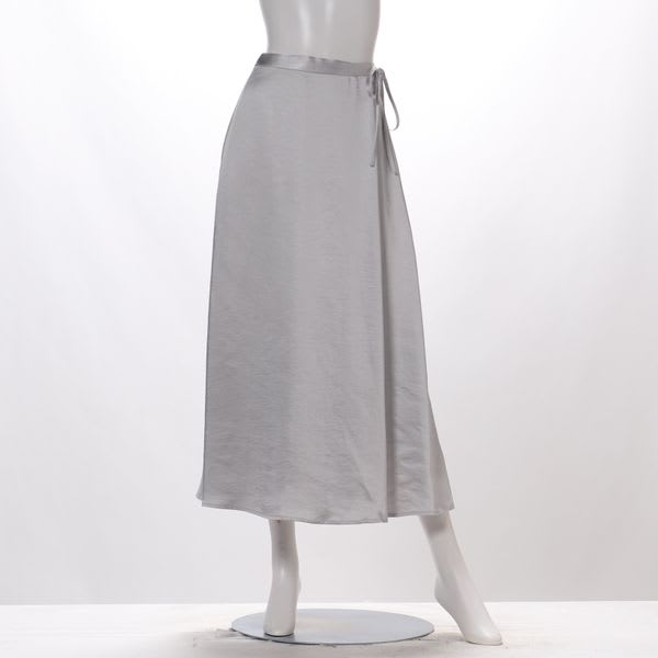 ヴィンテージサテンフレアスカート