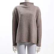 ドロップショルダーオフネックニット