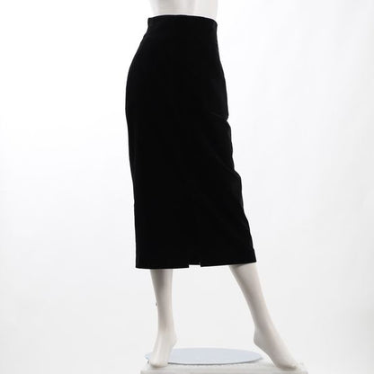 ポケット付きコーディロイタイトスカート