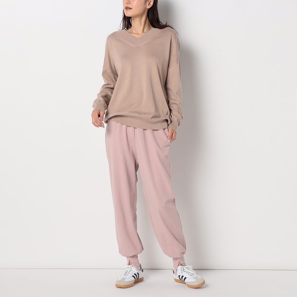 フロントスリットドロストパンツ