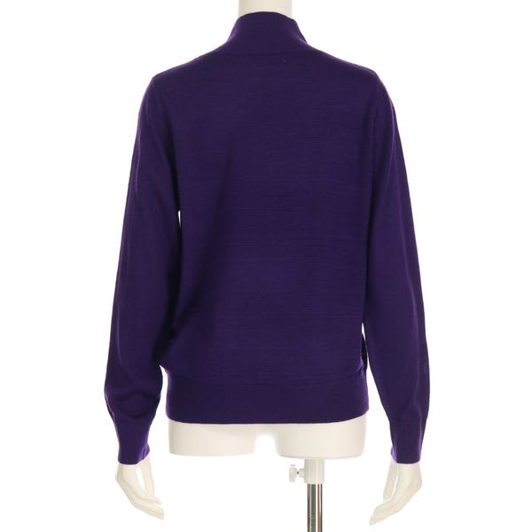 ハイネックニットプルオーバー