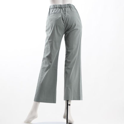 ウエストゴムセンターシーム入りワイドパンツ