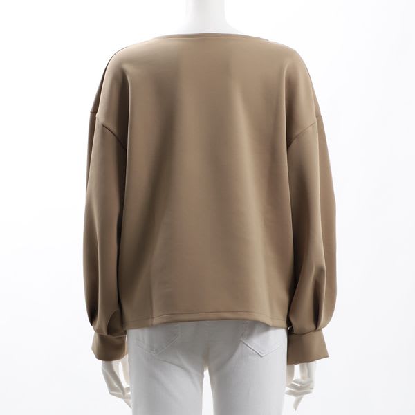 ボートネックカットソー