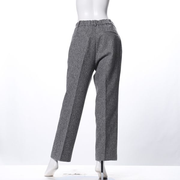 ネップツイードテーパードパンツ