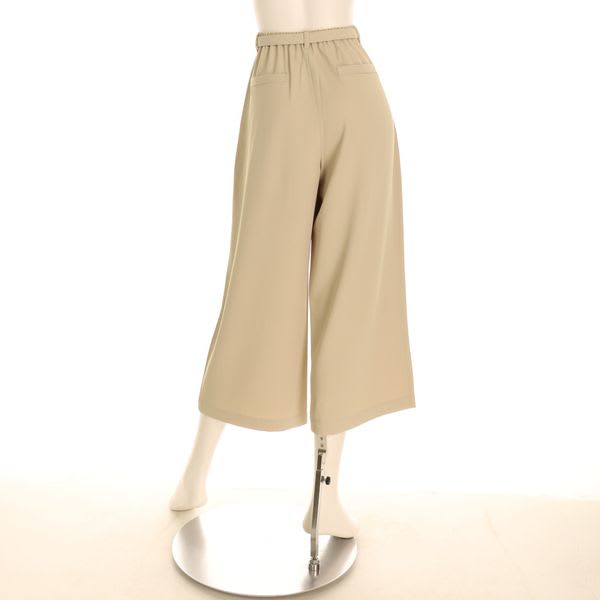 細Dカンベルトワイドシルエットパンツ