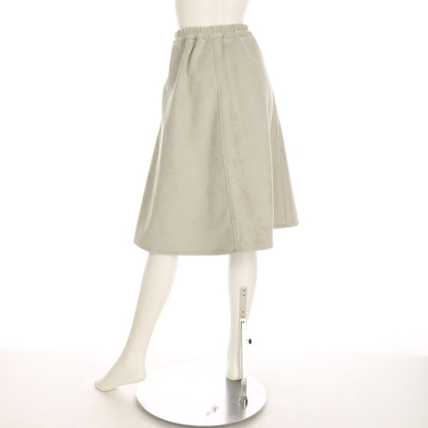 フェイクスエードアウトポケットスカート