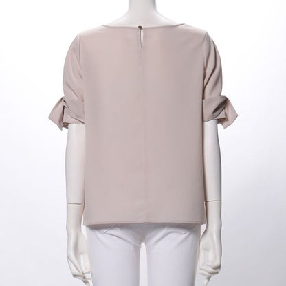 リボンデザインブラウス