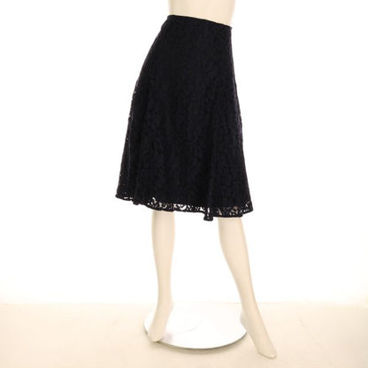総レースフレアスカート