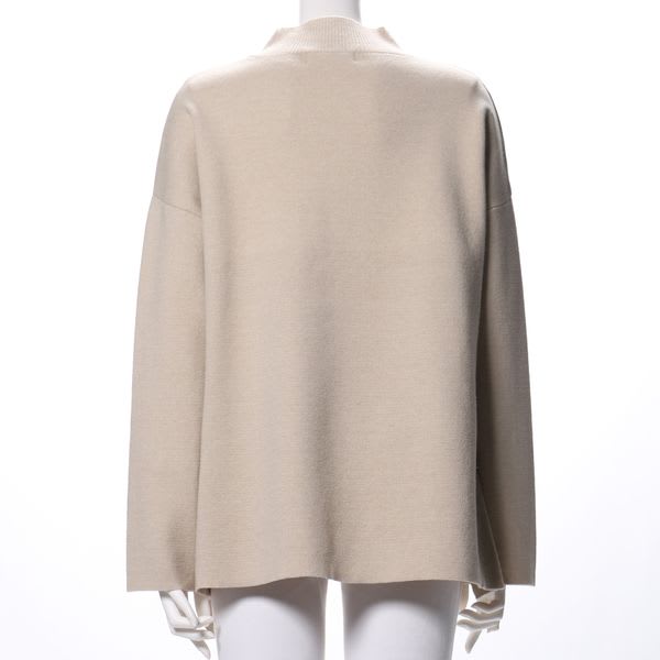 サイドスリットデザインニット