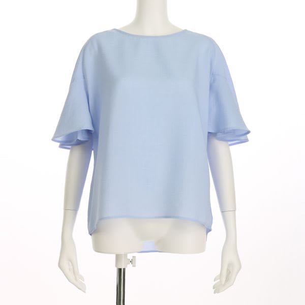 フレアスリーブブラウス