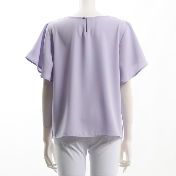 フレアスリーブブラウス