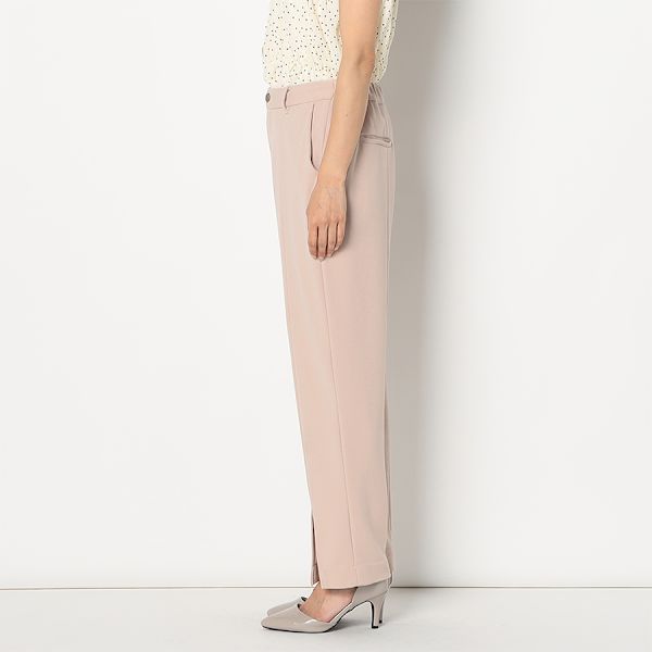 フロントスリットテーパードパンツ