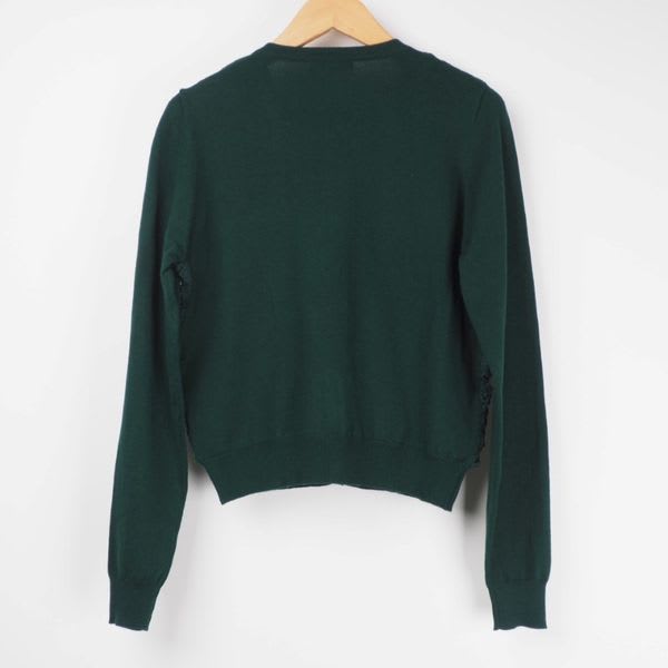 レースビジューニットカーディガン