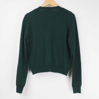 レースビジューニットカーディガン